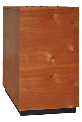 African Mahogany Sculpture Base