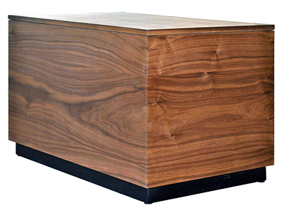 Walnut Sculpture Base